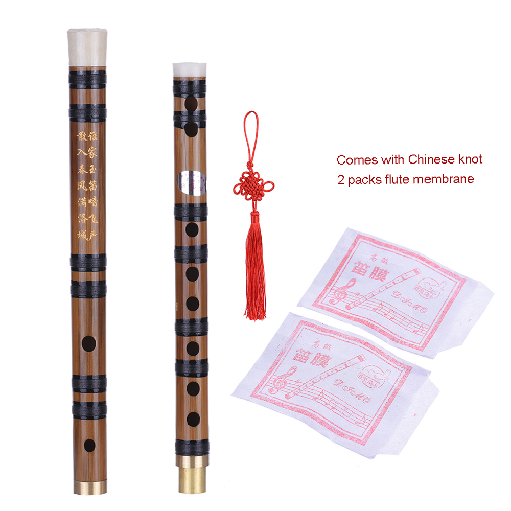 Flauta de bambú amargo hecha a - Tin Whistle Flute reseña y precio