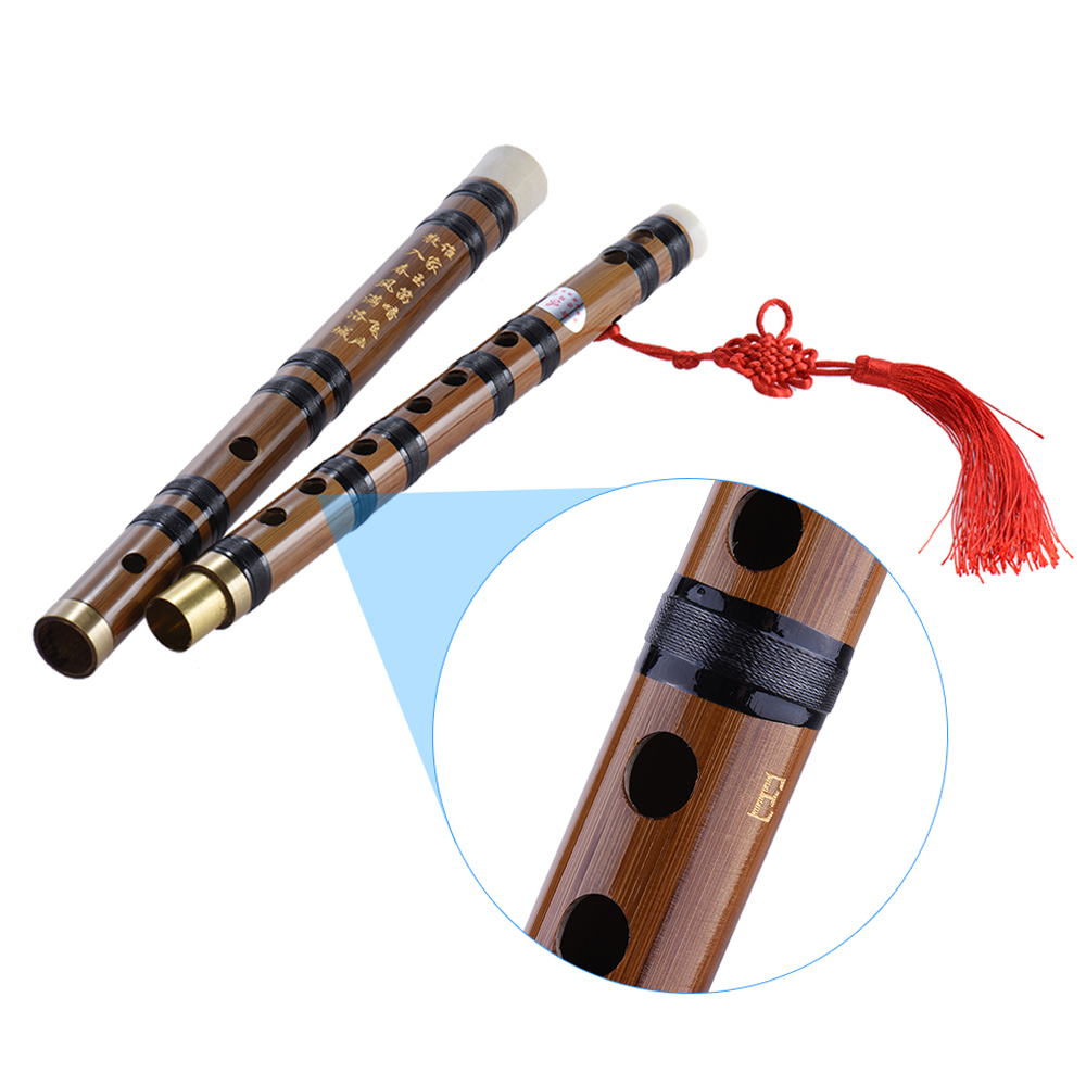Flauta de bambú amargo hecha a - Tin Whistle Flute reseña y precio