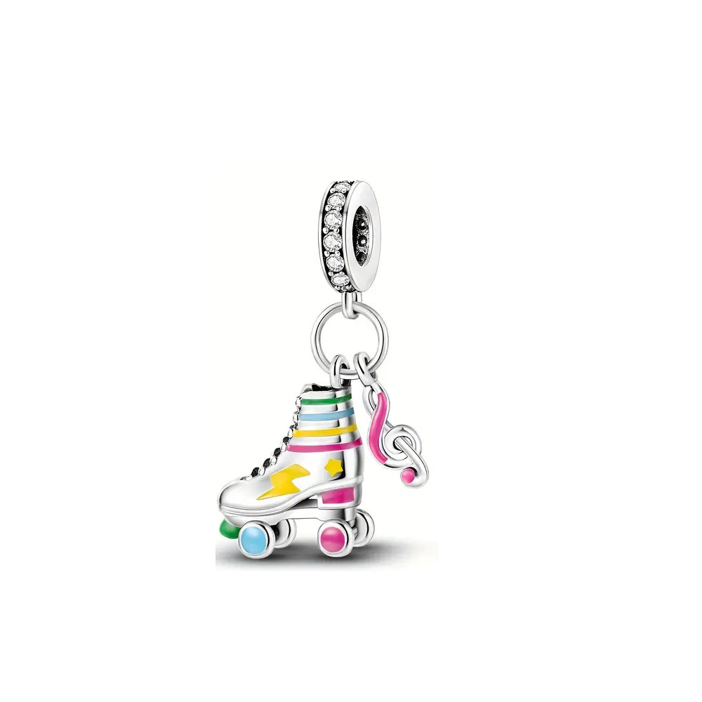 Nuevo Charm de Plata 925 con N - Musical Instrument Tabla reseña y precio