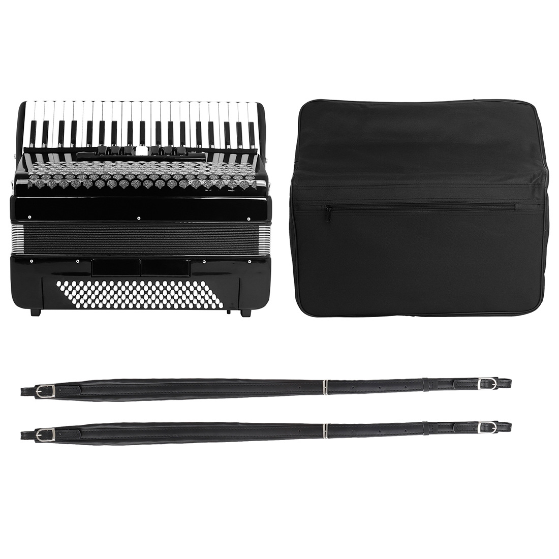 Acordeón de 41 Teclas y 120 Ba - Musical Instrument Reed reseña y precio