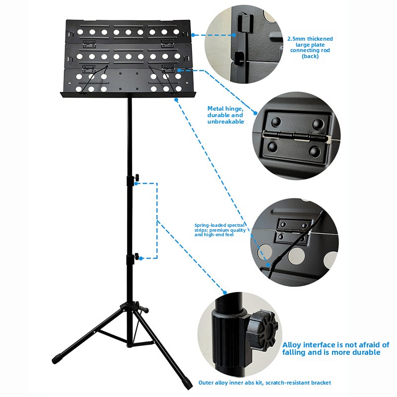 Soporte de Música Plegable Por - Musical Instrument Set reseña y precio