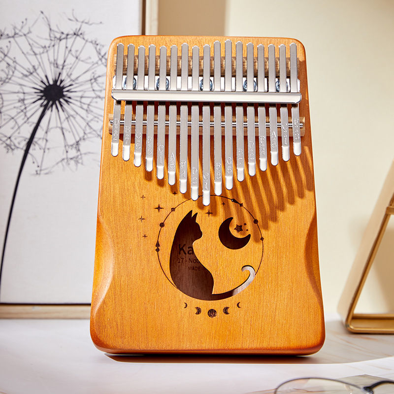 Kalimba de 17 teclas, diseño d - Musical Instrument Piano reseña y precio