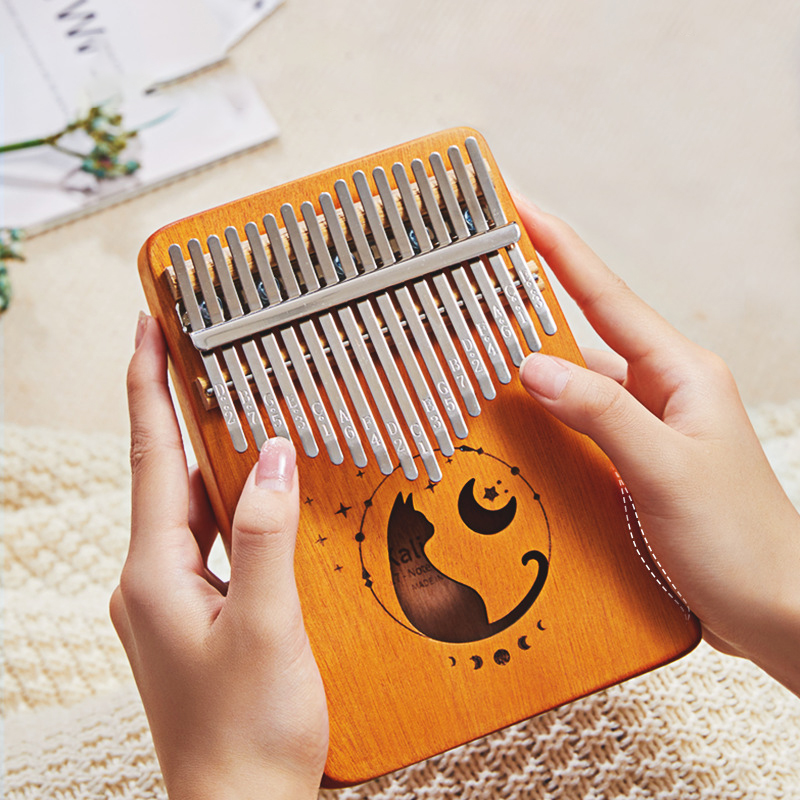 Kalimba de 17 teclas, diseño d - Musical Instrument Piano reseña y precio
