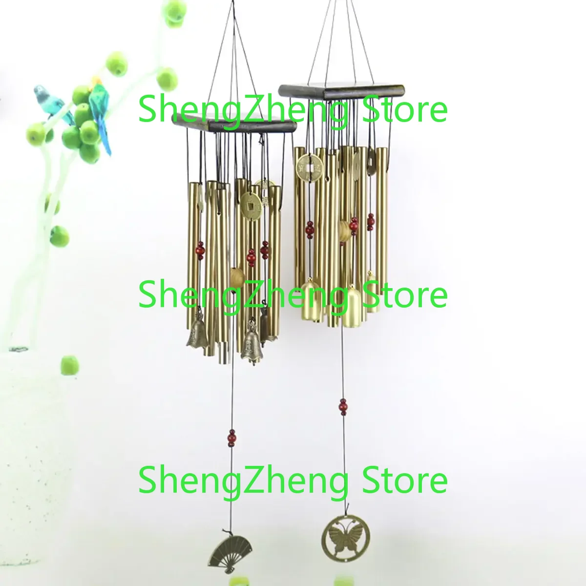 Tubo hueco de madera maciza, t - Wind Chime Tubular reseña y precio