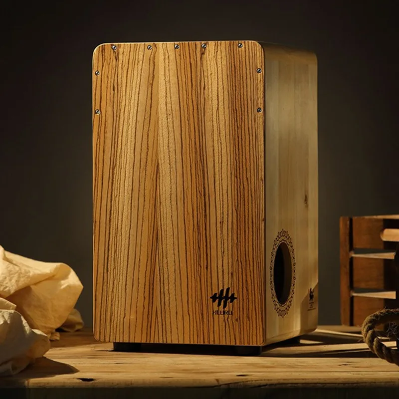 Caja de Cajon de madera maciza - Musical Instrument Cajon reseña y precio