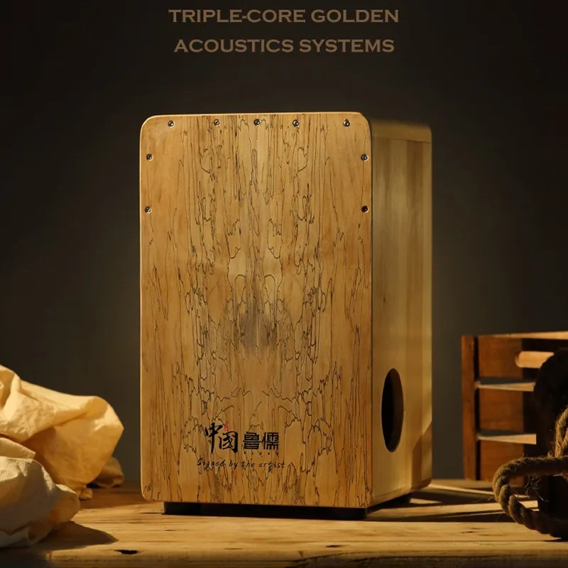 Caja de Cajon de madera maciza - Musical Instrument Cajon reseña y precio