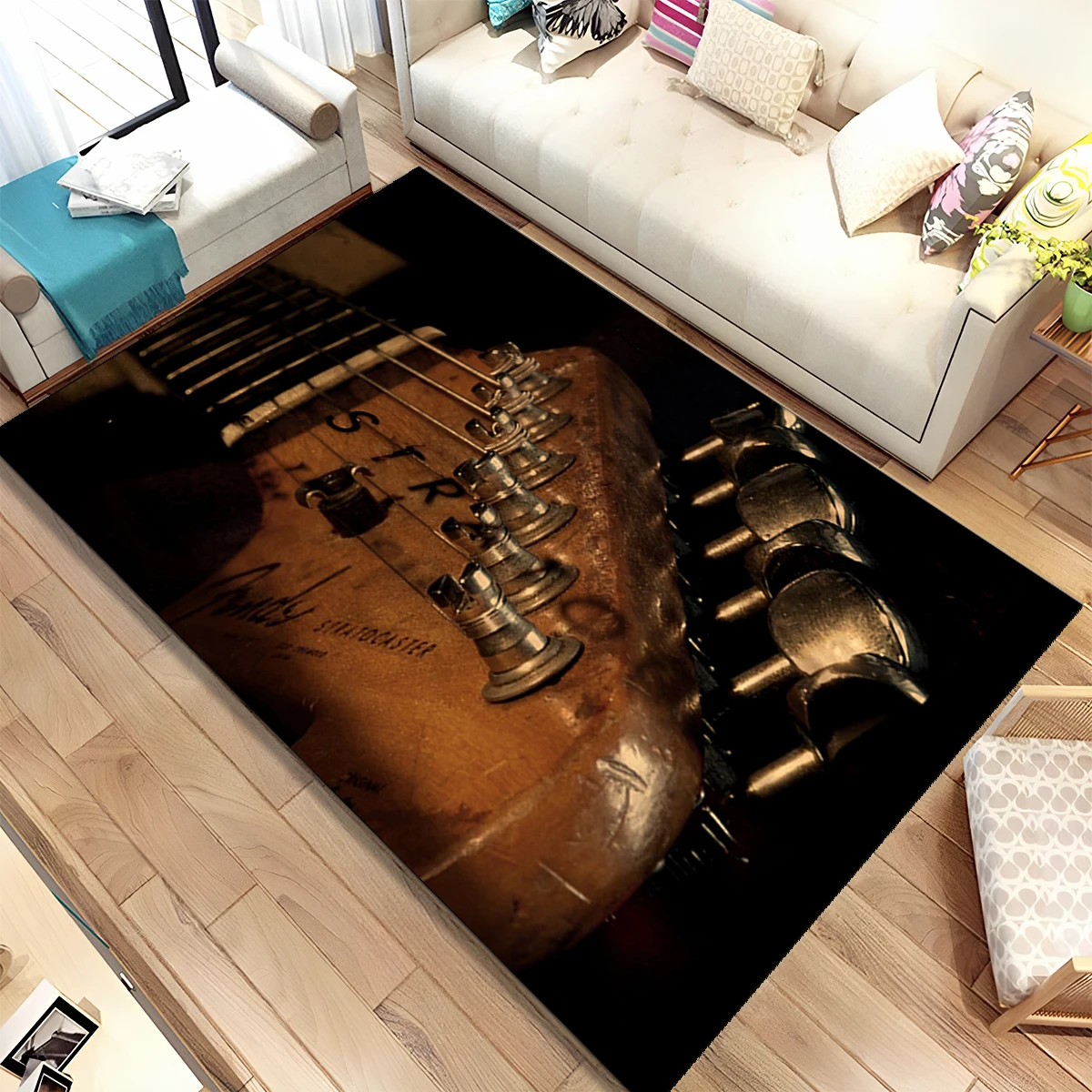 Alfombra Decorativa con Diseño - Musical Instrument Online reseña y precio