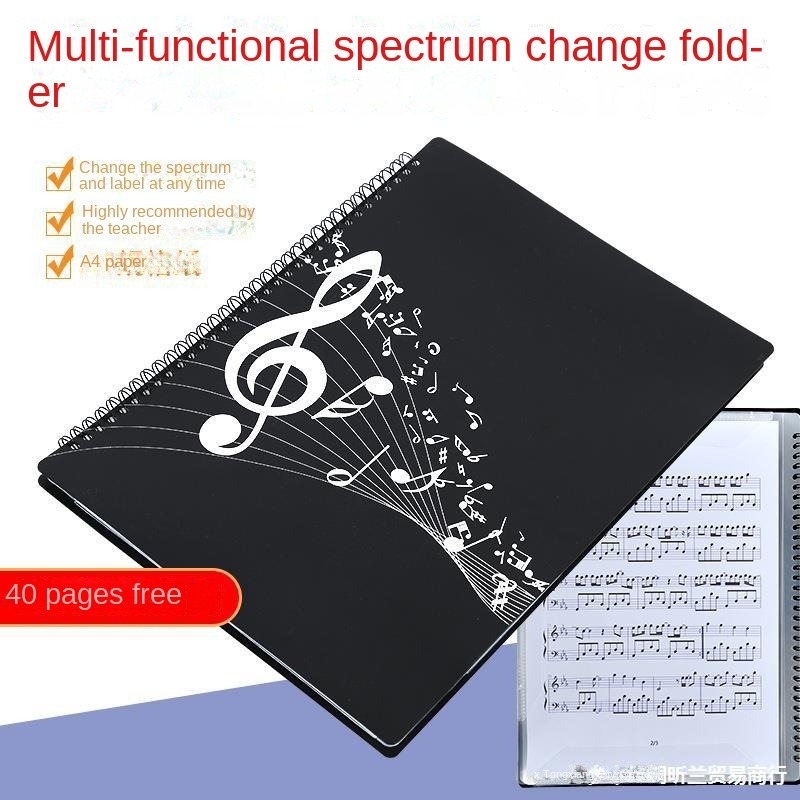 Carpeta de partituras de músic - Musical Instrument Of Keyboard reseña y precio