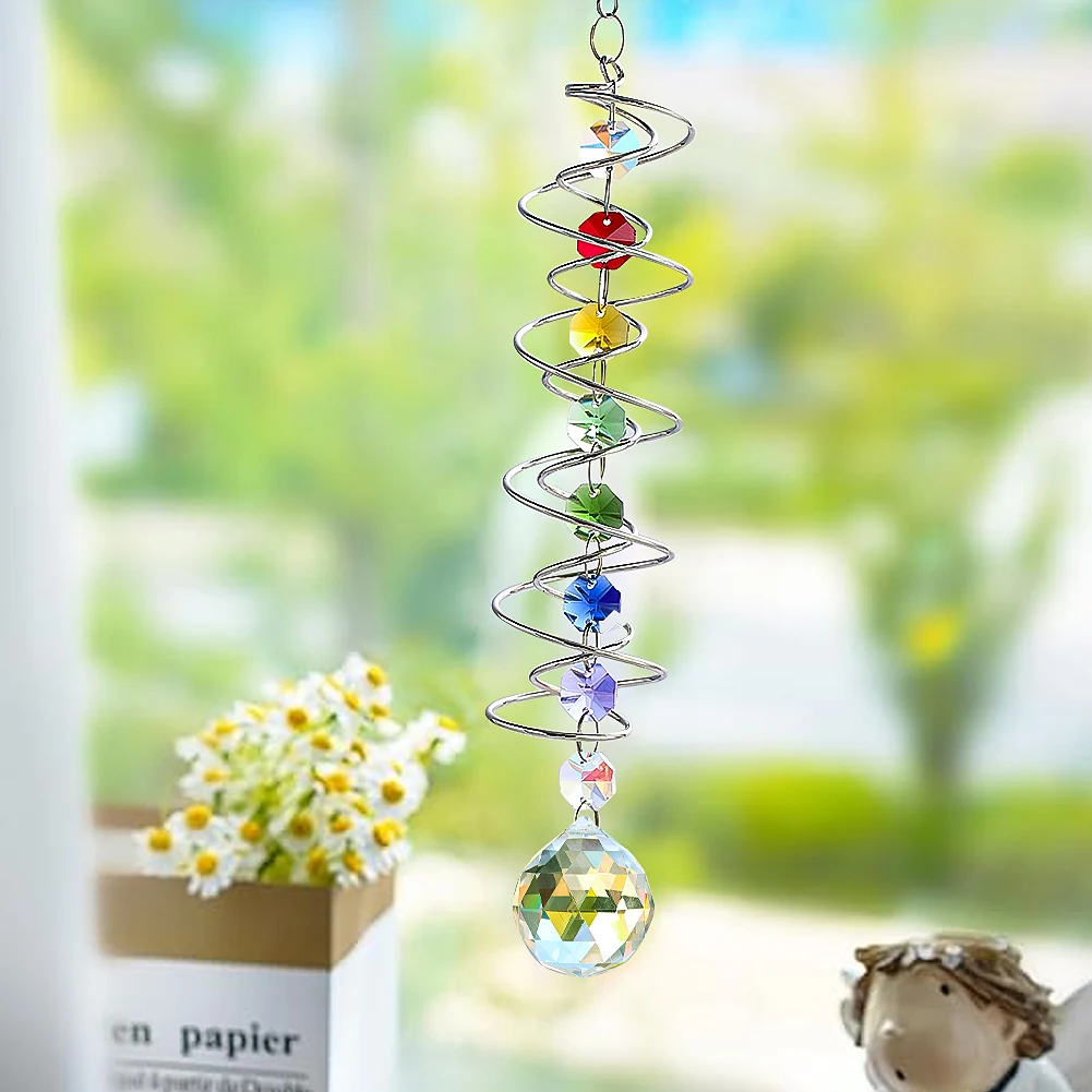 Atrapasueños de cristal, bola  - Wind Chime Tubular reseña y precio