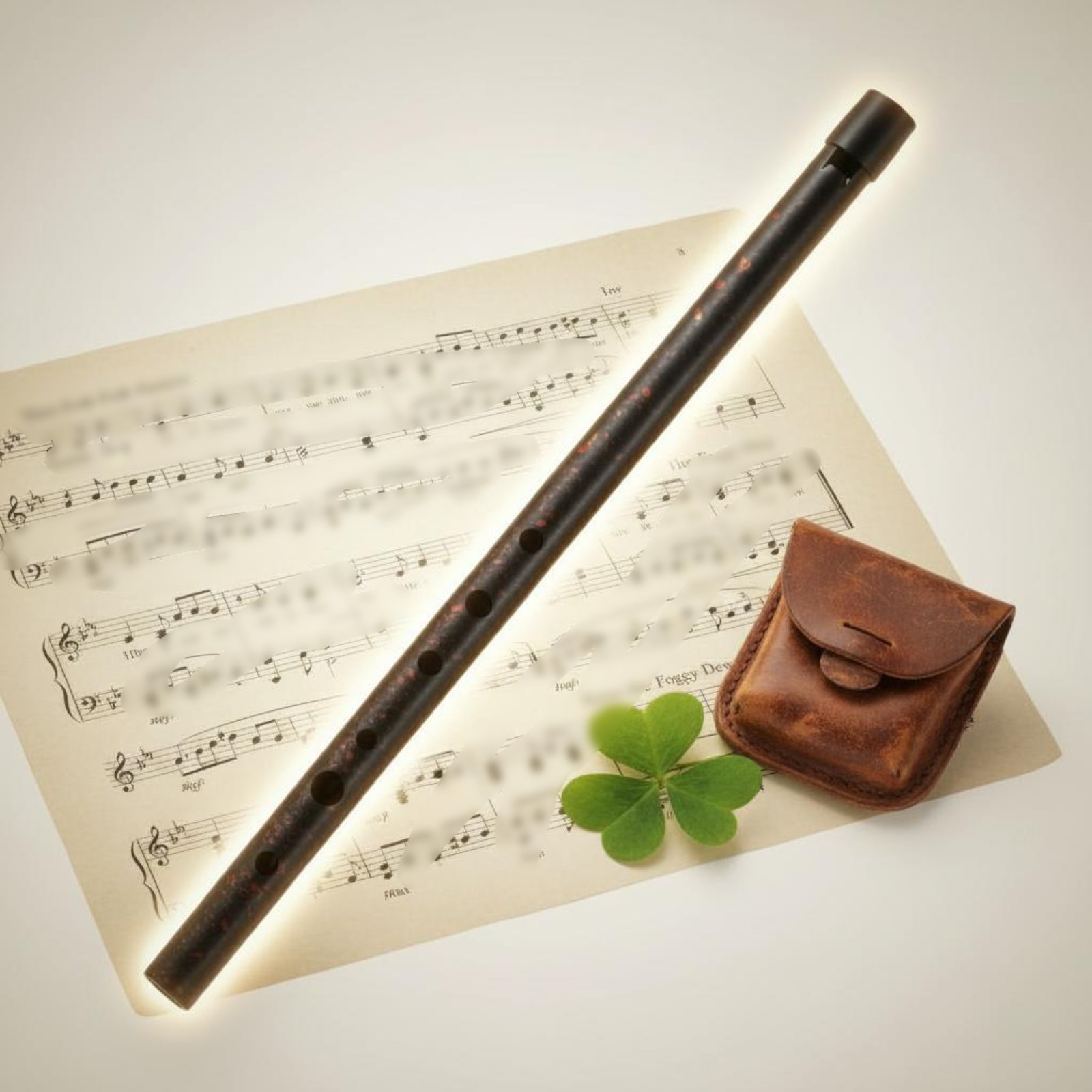 Flauta de Estaño en Clave de D - Tin Whistle Flute reseña y precio