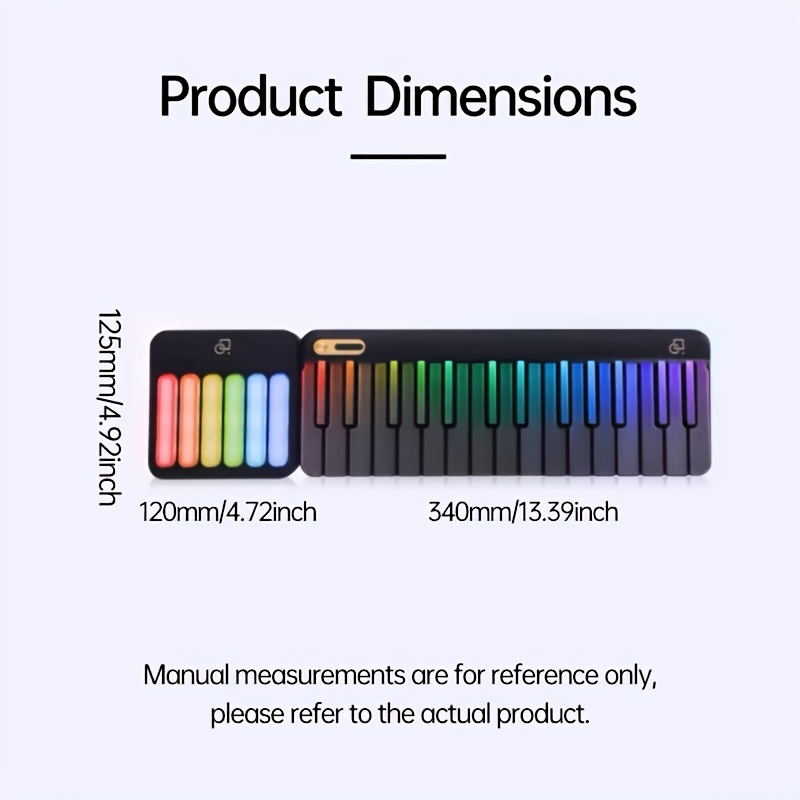 Elegante Piano Digital Intelig - Musical Instrument Of Keyboard reseña y precio